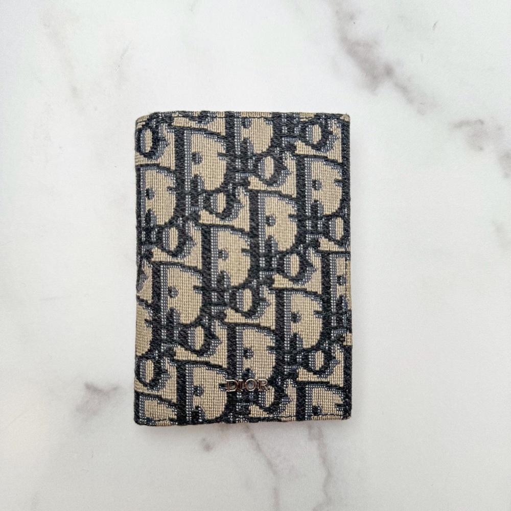 Dior Bi-Fold Card Holder Wallet - Excellent Condition
